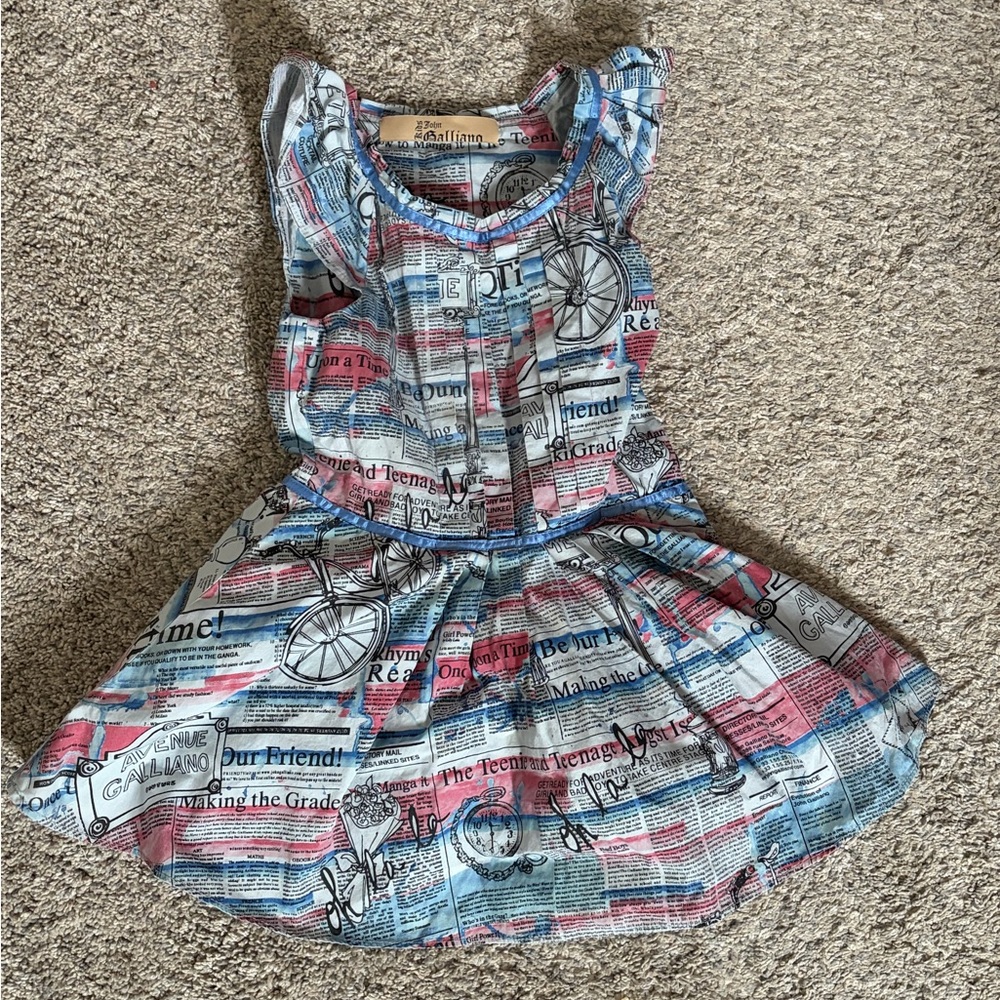 Johnny Galliano Kids Dress